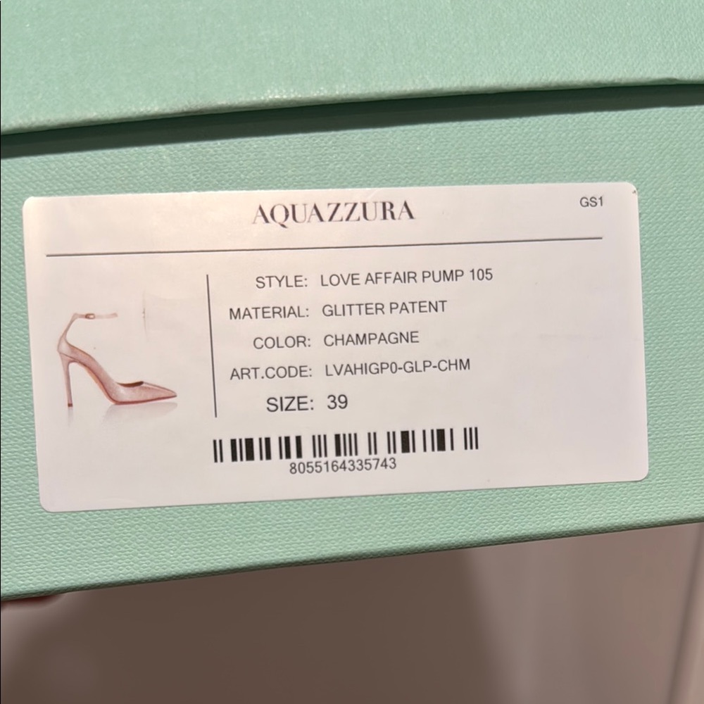 Aquazzura Cream Heels Elegant Design